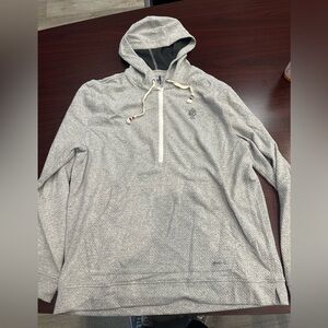 Johnnie-O Georgie Draw String 1/4 Zip Hoodie